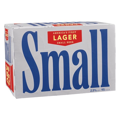 Small beer lager 6-pack